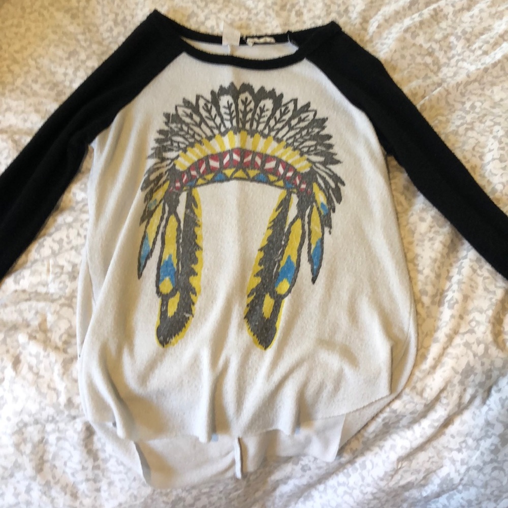3/4 length Sleeve Headdress Sweater
